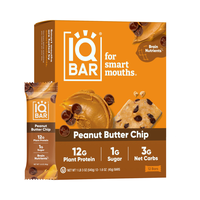 IQBar Peanut Butter Chip 1.6oz (45g)