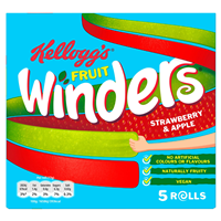 Kellogg's Winders Strawberry & Apple 17g x 5